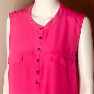 Torrid pink sleeveless blouse